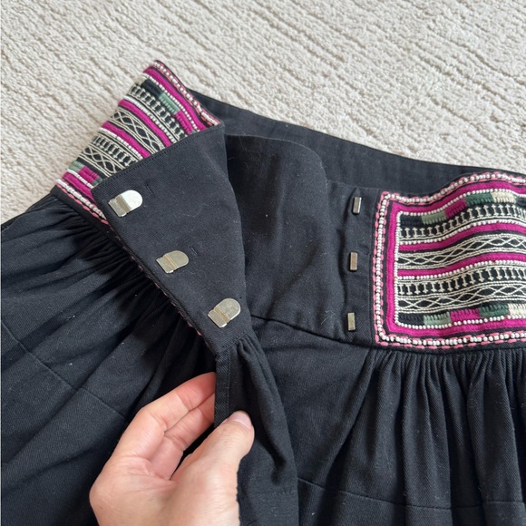 Isabel marant embroidered waistband skirt - Picture 3 of 5
